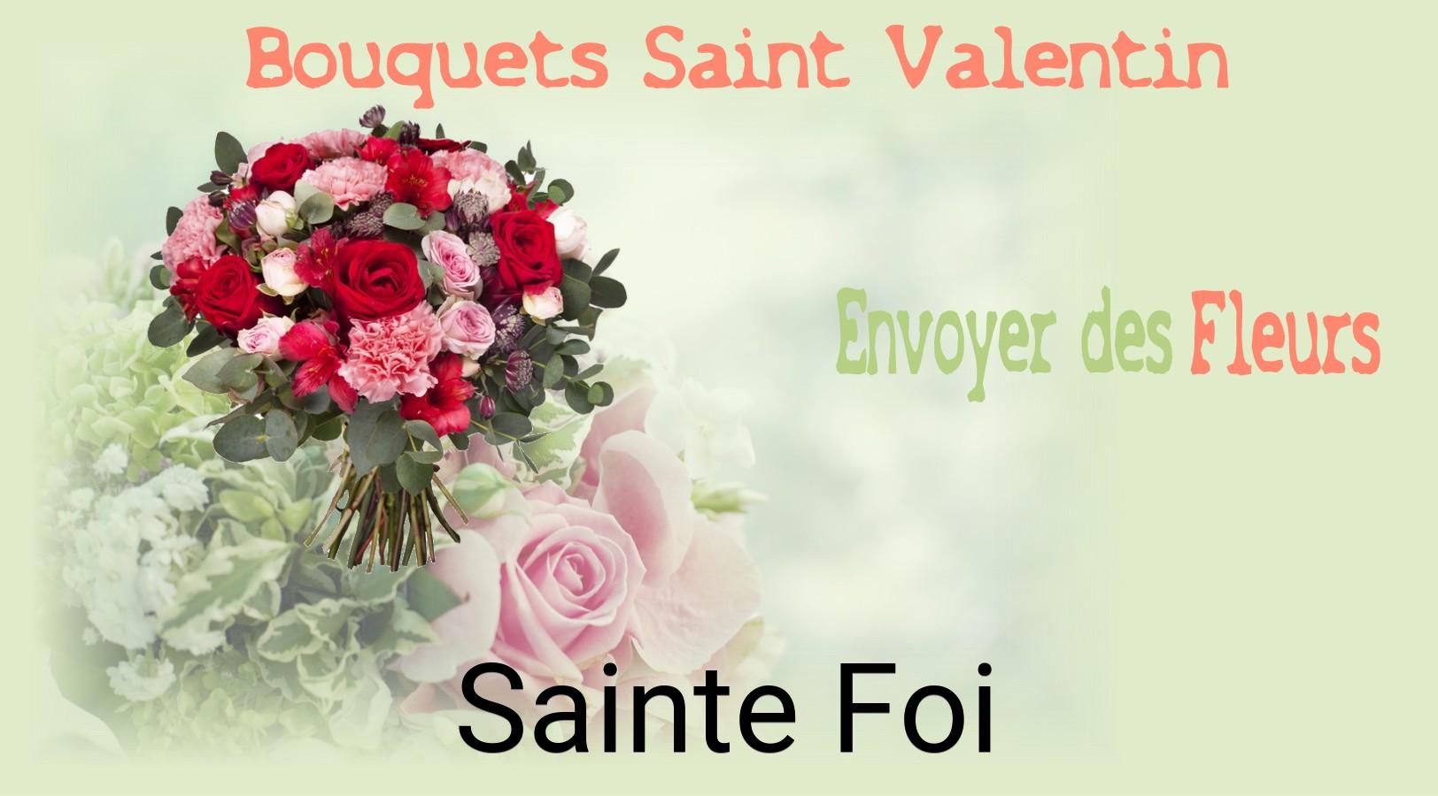 Roses de Saint-Valentin livrées à Sainte-Foi